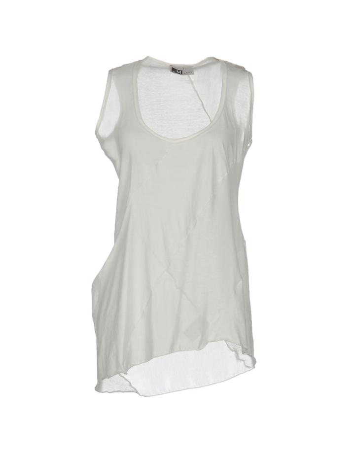 M Gray Tank Tops