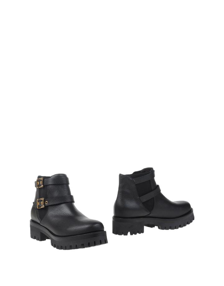 P. Flowers Ankle Boots