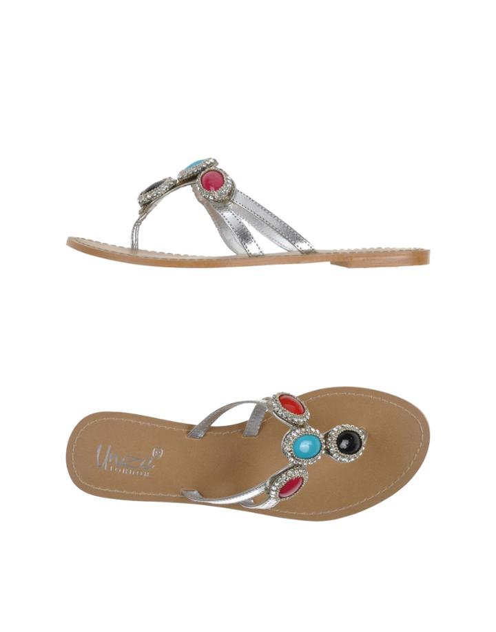 Unze' Toe Strap Sandals