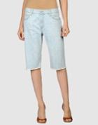 Dyed Pretty Denim Bermudas