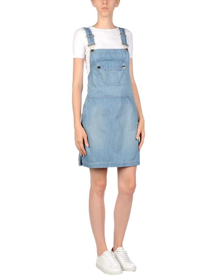 Frame Denim Overall Skirts