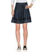 Boutique De La Femme Denim Skirts