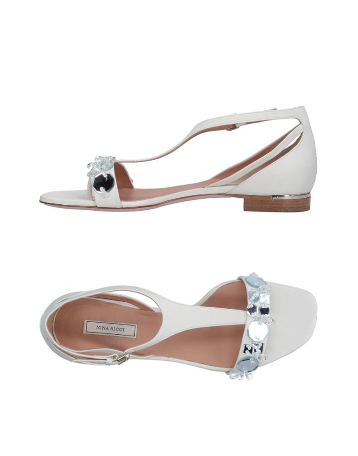 Nina Ricci Toe Strap Sandals