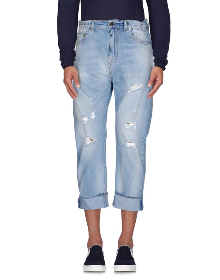 Les Hommes Denim Capris
