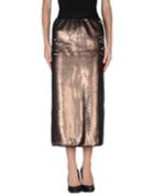 Apple P E 3/4 Length Skirts