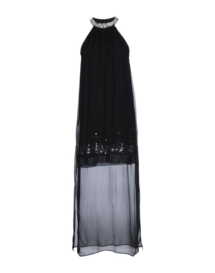 My Secret Black Dress Long Dresses