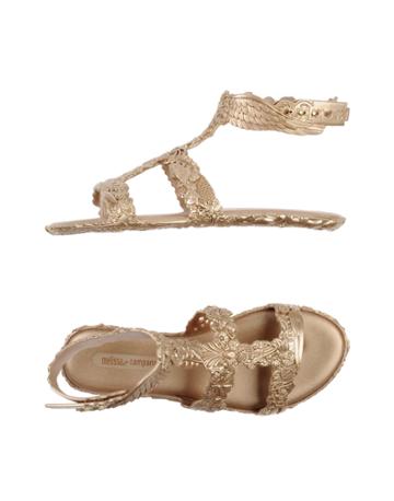 Melissa + Campana Toe Strap Sandals