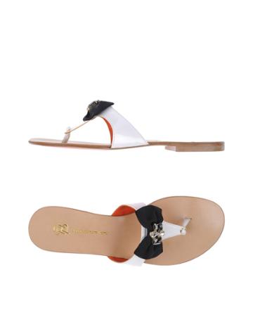 Saint-honor  Paris Souliers Toe Strap Sandals