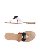 Saint-honor  Paris Souliers Toe Strap Sandals