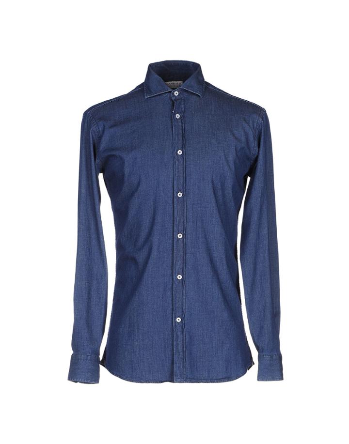 P. Langella Denim Shirts