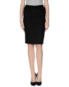 Pinko Grey Knee Length Skirts