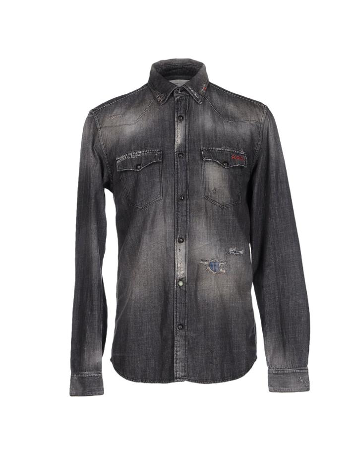 R.d.d. Royal Denim Division By Jack & Jones Denim Shirts