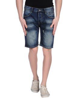 David Naman Denim Bermudas