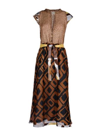 Tessuto Della Memoria By Mal Parmi 3/4 Length Dresses