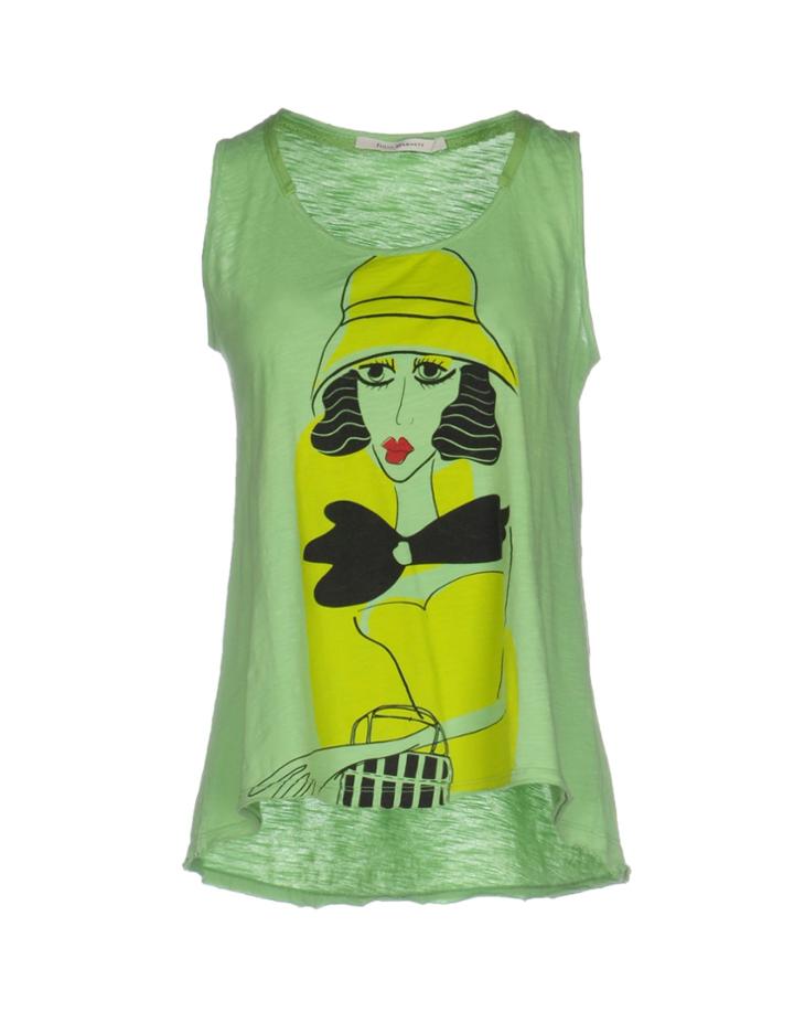 Julia Garnett Tank Tops