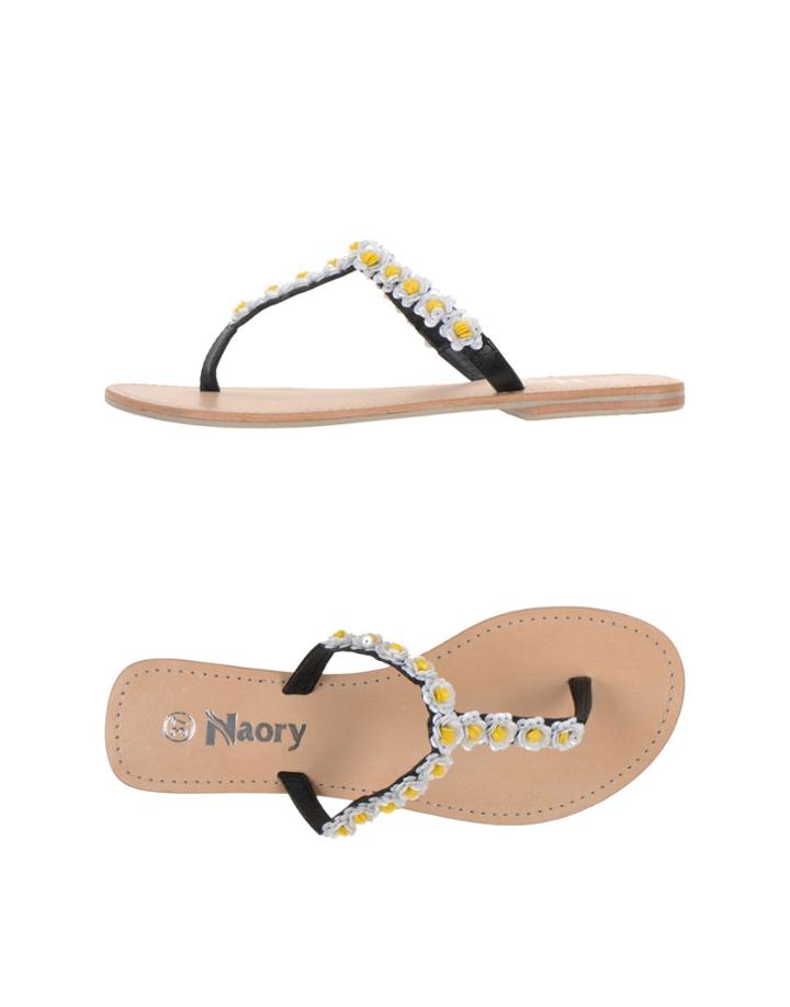 Naory Toe Strap Sandals
