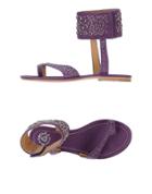 Cycle Toe Strap Sandals
