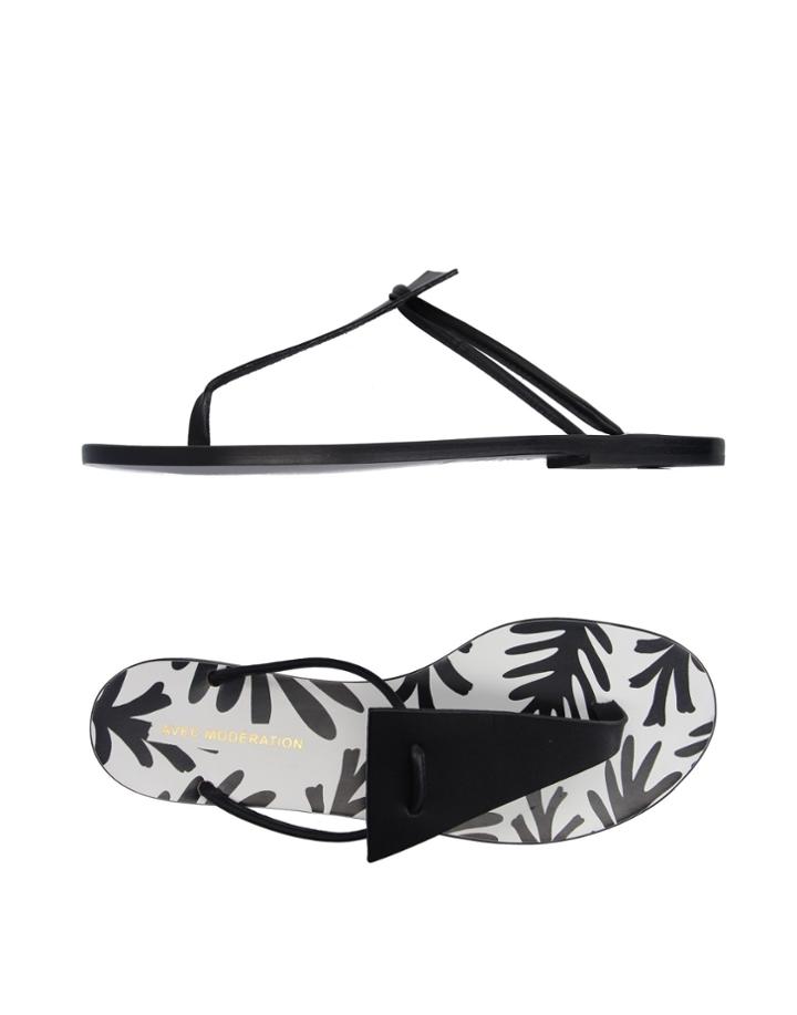 Avec Mod Ration Toe Strap Sandals