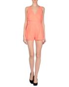 Glamour In Rose Shortalls