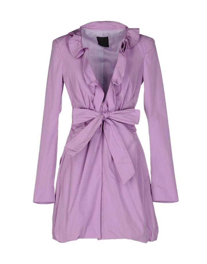 Pinko Black Overcoats