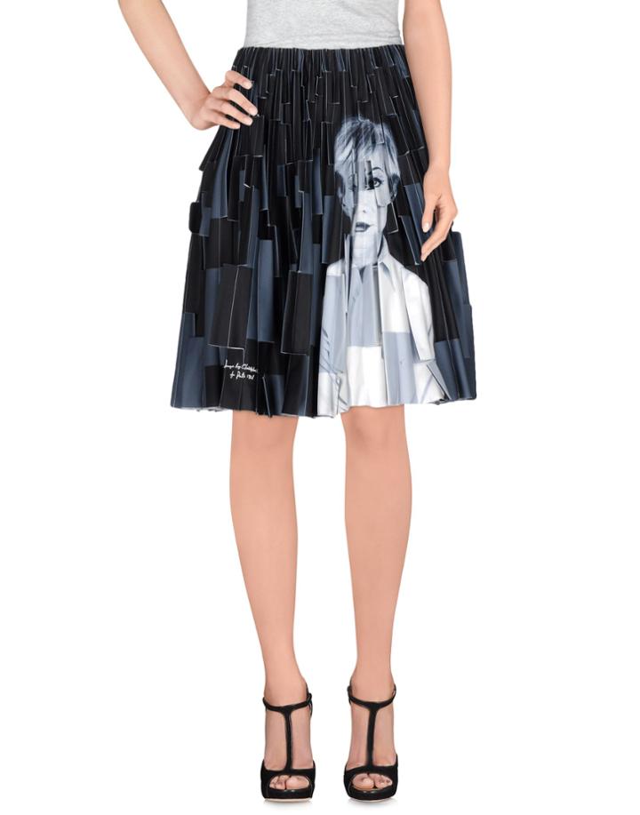 Christopher Makos For Ports 1961 Knee Length Skirts