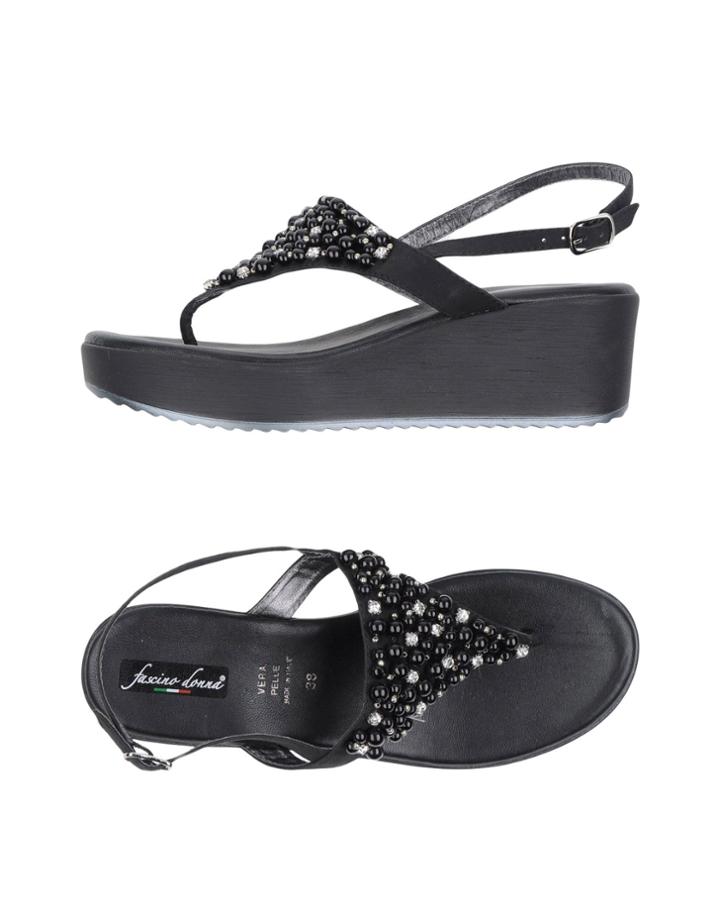 Fascino Donna Toe Strap Sandals