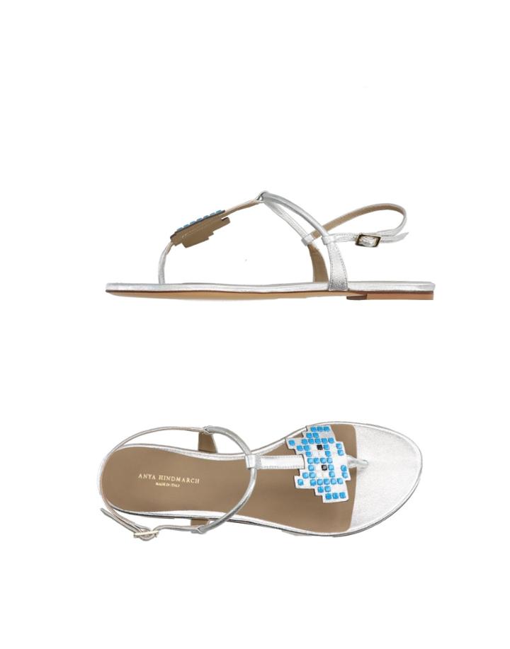 Anya Hindmarch Toe Strap Sandals