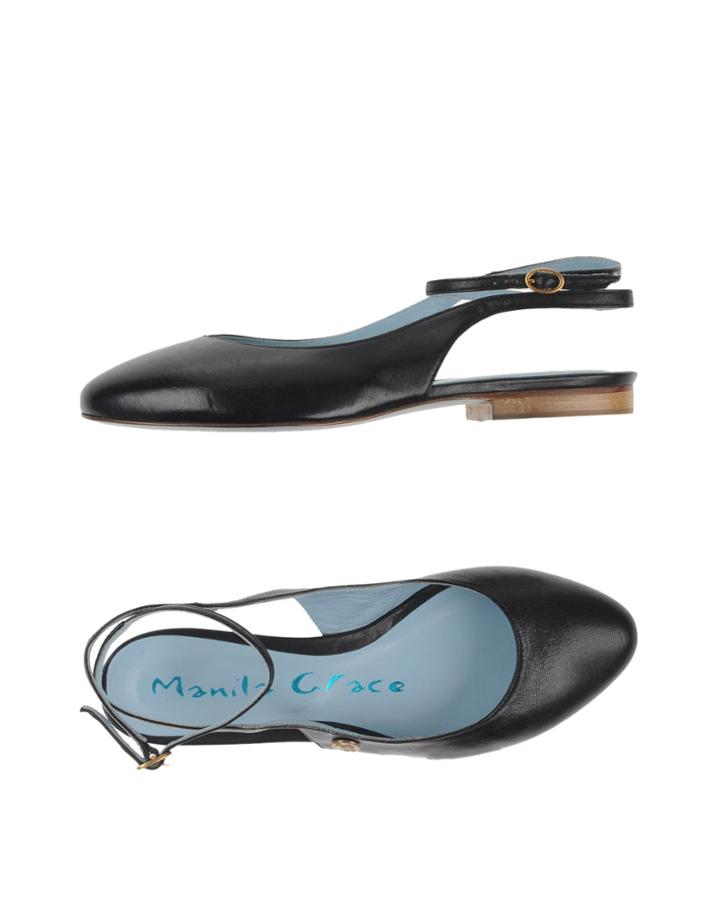 Manila Grace Denim Sandals