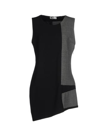 M Gray Short Dresses