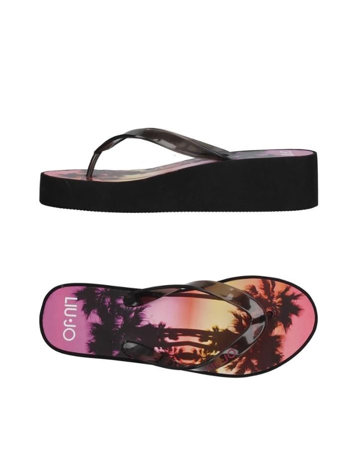Liu Jo Beachwear Toe Strap Sandals