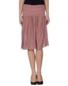 Kristensen Du Nord Knee Length Skirts