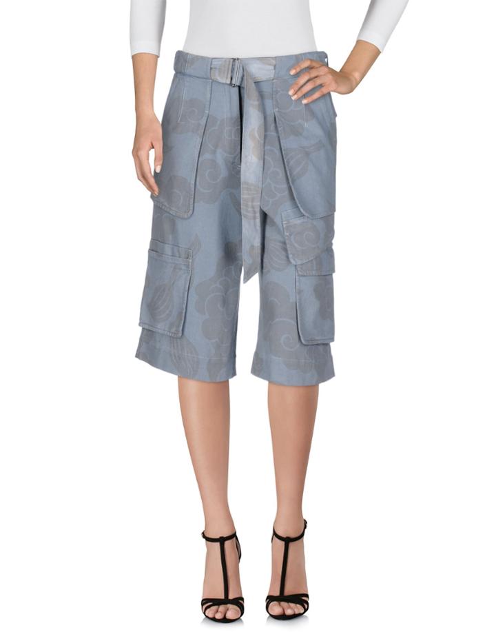 Dries Van Noten Denim Capris