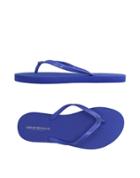 Emporio Armani Swimwear Toe Strap Sandals