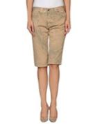 Galliano Denim Bermudas