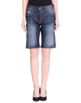 Gold Case Denim Bermudas