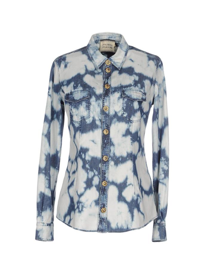 Fausto Puglisi Denim Shirts