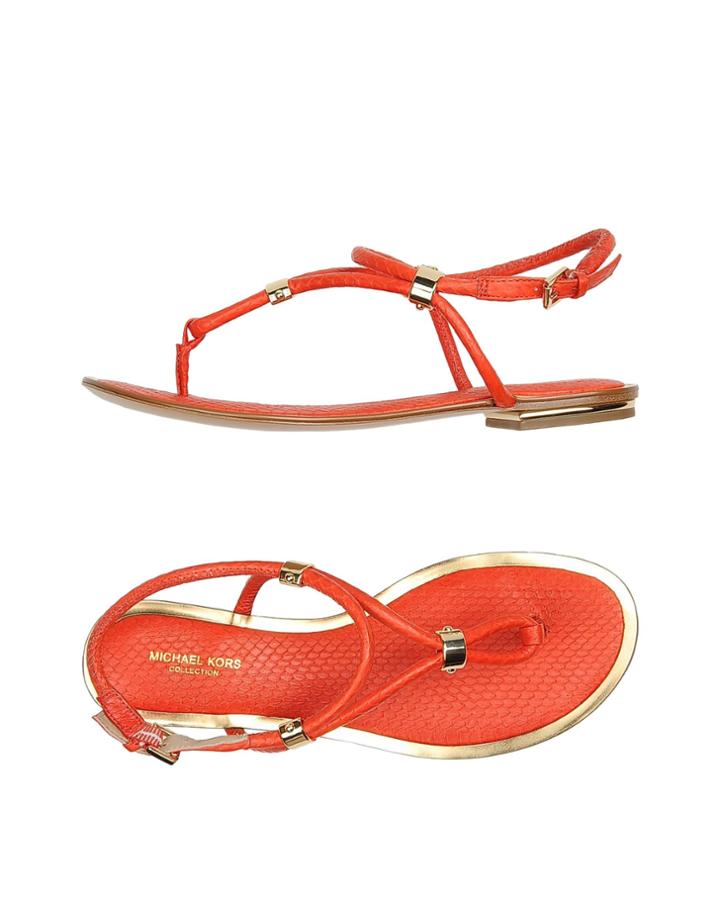 Michael Kors Toe Strap Sandals