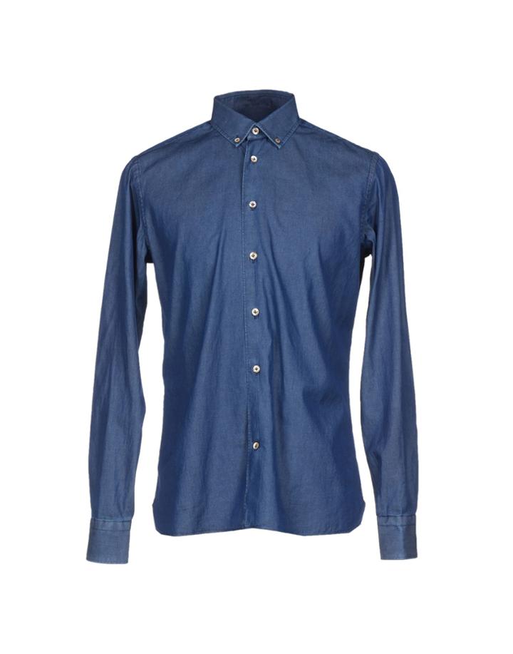Borriello Napoli Denim Shirts