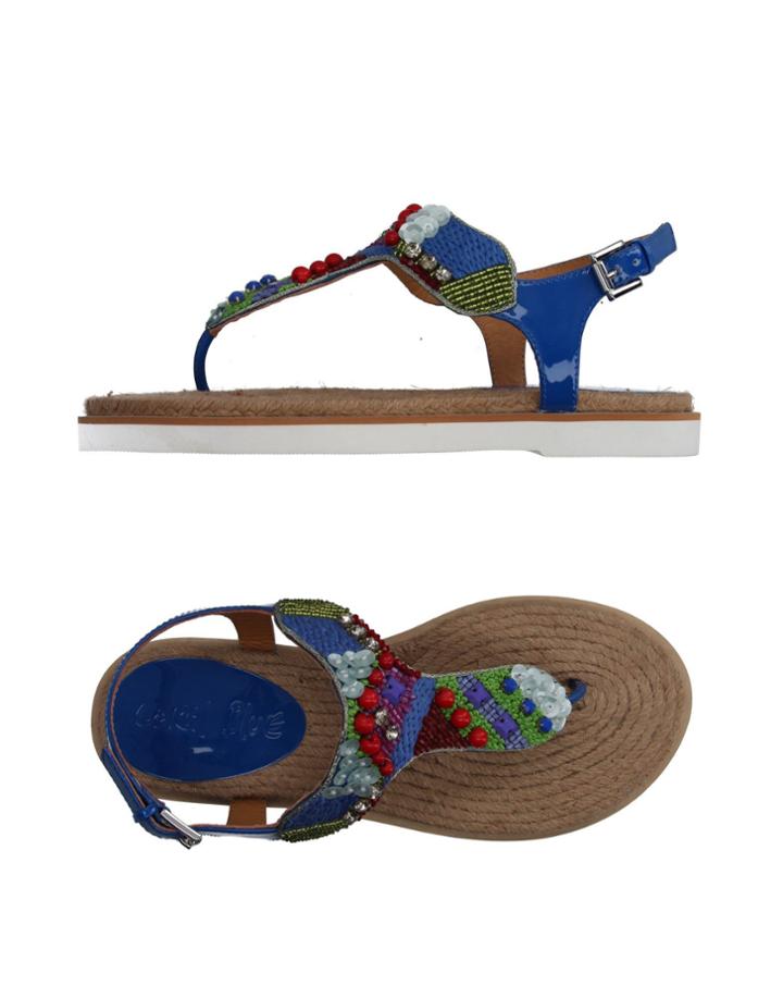 Coral Blue Espadrilles