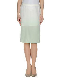 American Retro Knee Length Skirts