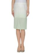 American Retro Knee Length Skirts