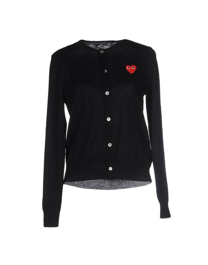 Comme Des Gar Ons Play Cardigans