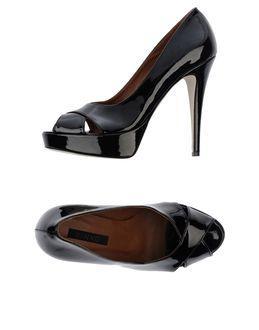 Pinko Black Pumps With Open Toe