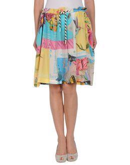 Ice Iceberg Knee Length Skirts