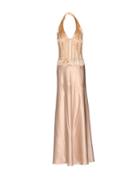 Musani Gold Long Dresses