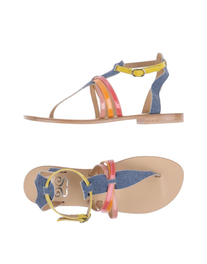 Siano Via Roma Toe Strap Sandals