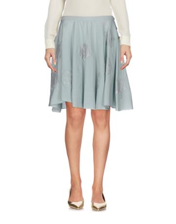 King's R C King's Jeans Knee Length Skirts