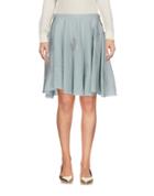 King's R C King's Jeans Knee Length Skirts