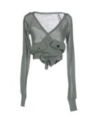Gold Case Wrap Cardigans