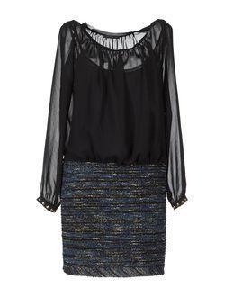 Pinko Black 3/4 Length Dresses